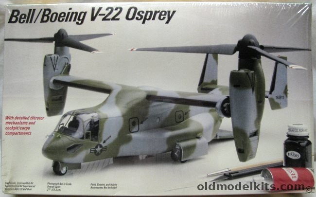 Testors 1/48 Bell/Boeing V-22 Osprey, 503 plastic model kit